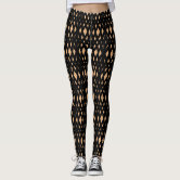 Geometric Diamond Pattern 238 | Leggings