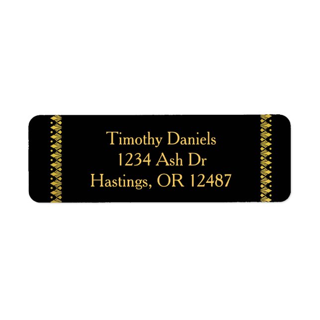 Modern Diamonds Label (Front)