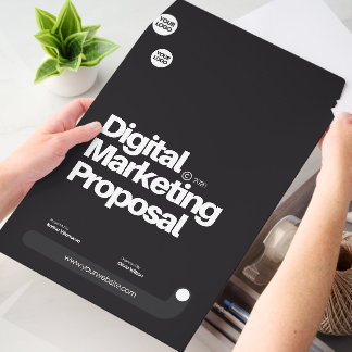 Modern Digital Marketing Proposal Business Mailer