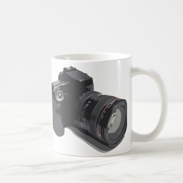 Modern Digital SLR Camera Coffee Mug (Right)