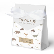 Modern Dinosaur Theme Party Favor Box Tent
