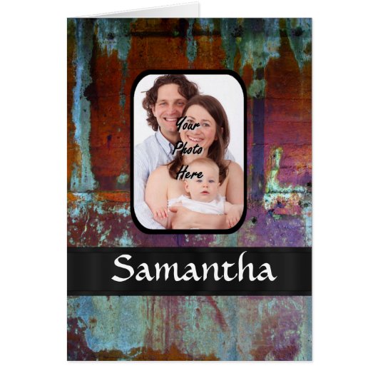 Modern distressed grunge cards (Front)