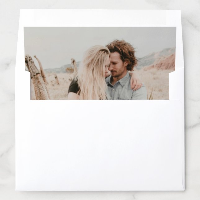 Modern DIY Photo Envelope Liner (In Envelope)