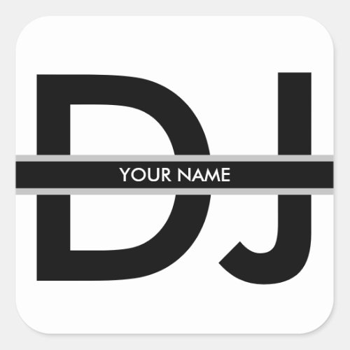 Modern DJ Sticker