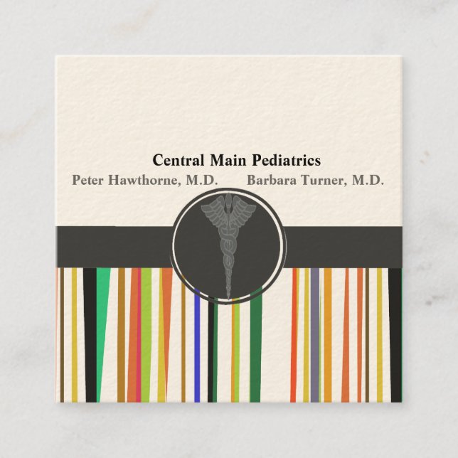 Modern Doctor Physician Med Pediatrics Appointment (Front)