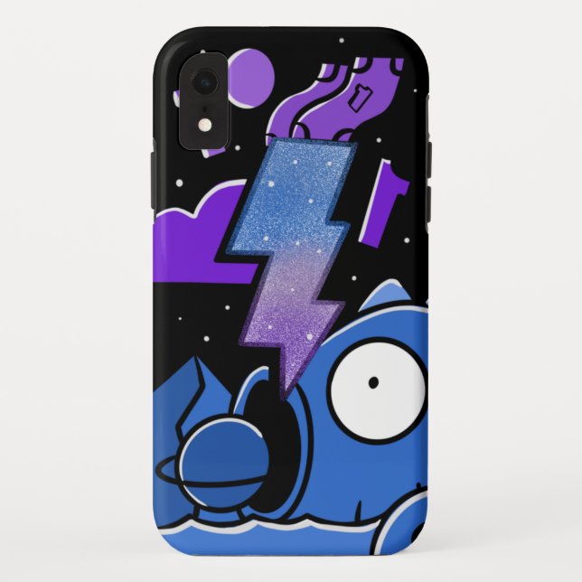 Modern Doodle Phone Case (Back)