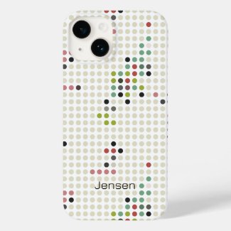 Modern Dot Matrix  Case-Mate iPhone Case