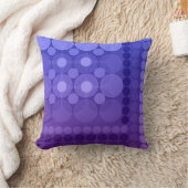 Modern Dream Bubbles Purple Cushions (Blanket)
