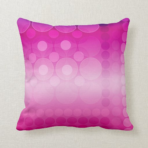 Hot Pink & Gold Celtic Inspired Big Cushions