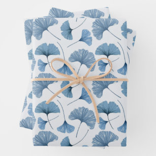 Dusty Blue Solid Color Wrapping Paper | Zazzle