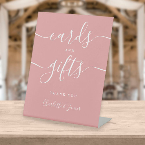 Modern Dusty Rose Signature Script Cards And Gifts