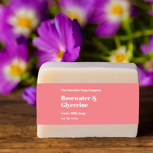 Modern Dusty Rose Soap Belly Band (Creator Uploaded)