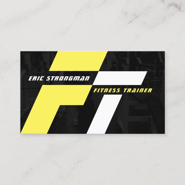 Modern dynamic motion  business card (Front)