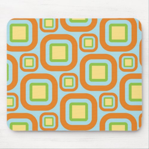 Modern Eames Rectangles 24 Mouse Pad