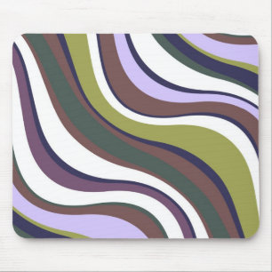 Modern Eames Waves 1 Mouse Pad