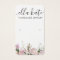 Modern Earring Display Card