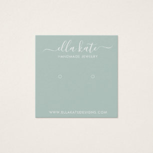 Modern Earring Display Card