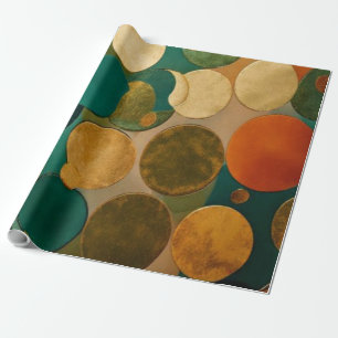 Modern Earthy Abstract Wrapping Paper