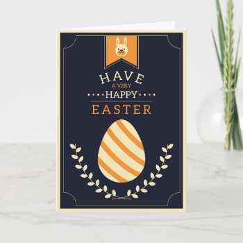 Modern Easter Greeting Card by GiftStation at Zazzle