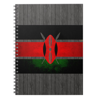 Modern Edgy Kenyan Flag Notebook