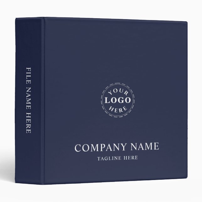 Modern Editable Binder with Custom Name Option (Front/Spine)