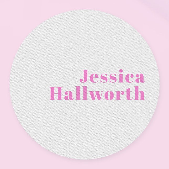 Modern Editable Business Name or First & Last Name Patch (Creator Uploaded)