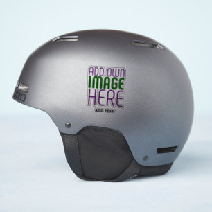 MODERN EDITABLE CLEAR IMAGE TEXT TEMPLATE HELMET STICKER