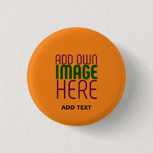 MODERN EDITABLE DARK ORANGE IMAGE TEXT TEMPLATE BUTTON