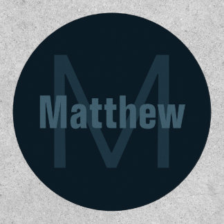 Modern Editable Name Patch