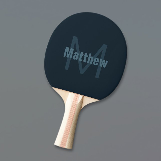 Modern Editable Name Ping Pong Paddle (Creator Uploaded)