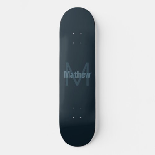Modern Editable Name Skateboard