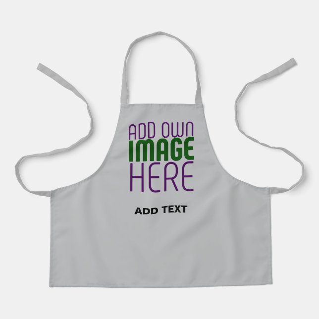 MODERN EDITABLE SIMPLE ASH IMAGE TEXT TEMPLATE APRON (Front)