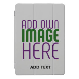 MODERN EDITABLE SIMPLE ASH IMAGE TEXT TEMPLATE iPad PRO COVER