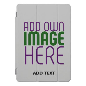 MODERN EDITABLE SIMPLE ASH IMAGE TEXT TEMPLATE iPad PRO COVER