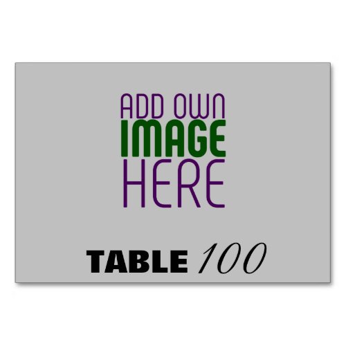 MODERN EDITABLE SIMPLE ASH IMAGE TEXT TEMPLATE TABLE NUMBER