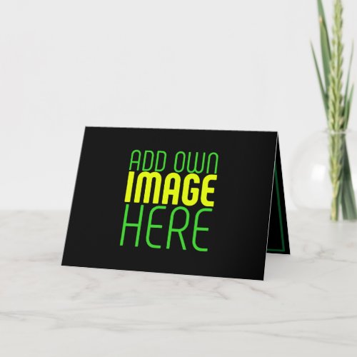 MODERN EDITABLE SIMPLE BLACK IMAGE TEXT TEMPLATE