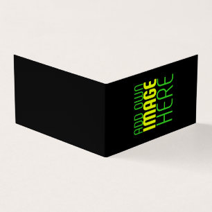 MODERN EDITABLE SIMPLE BLACK IMAGE TEXT TEMPLATE