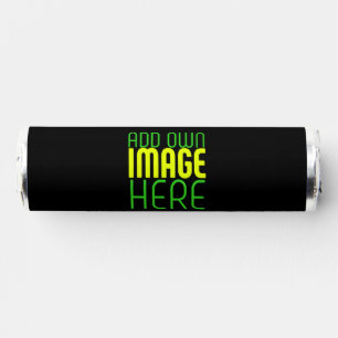 MODERN EDITABLE SIMPLE BLACK IMAGE TEXT TEMPLATE BREATH SAVERS® MINTS