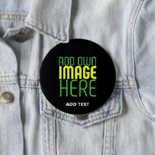 MODERN EDITABLE SIMPLE BLACK IMAGE TEXT TEMPLATE BUTTON