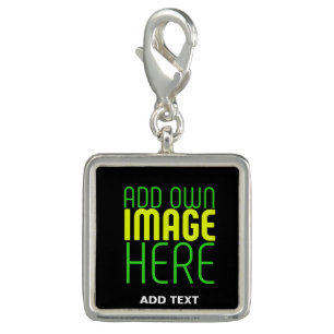 MODERN EDITABLE SIMPLE BLACK IMAGE TEXT TEMPLATE CHARM