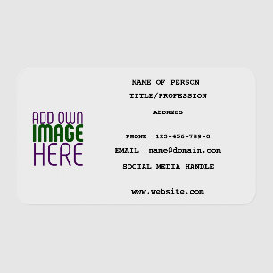 MODERN EDITABLE SIMPLE BLACK IMAGE TEXT TEMPLATE CLEAR BUSINESS CARDS
