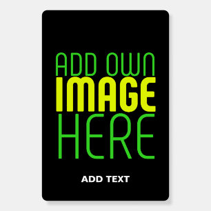 MODERN EDITABLE SIMPLE BLACK IMAGE TEXT TEMPLATE FOAM BOARD