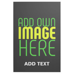 MODERN EDITABLE SIMPLE BLACK IMAGE TEXT TEMPLATE GALLERY WRAP