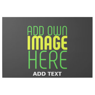 MODERN EDITABLE SIMPLE BLACK IMAGE TEXT TEMPLATE GALLERY WRAP