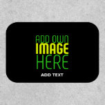 MODERN EDITABLE SIMPLE BLACK IMAGE TEXT TEMPLATE PATCH