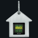 MODERN EDITABLE SIMPLE BLACK IMAGE TEXT TEMPLATE PET ID TAG<br><div class="desc">THIS IS A DESIGN FITTING FOR CUSTOMERS.YOU CAN CHANGE, RESIZE OR ADD LOGO, PHOTO, TEXT AND COLOURS THE WAY YOU WANT.THANK YOU.</div>