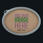 MODERN EDITABLE SIMPLE BROWN IMAGE TEXT TEMPLATE BELT BUCKLE<br><div class="desc">THIS IS A DESIGN FITTING FOR CUSTOMERS.YOU CAN CHANGE, RESIZE OR ADD LOGO, PHOTO, TEXT AND COLOURS THE WAY YOU WANT.THANK YOU.</div>