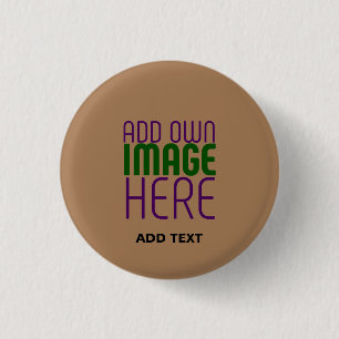 MODERN EDITABLE SIMPLE BROWN IMAGE TEXT TEMPLATE BUTTON