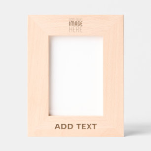 MODERN EDITABLE SIMPLE BROWN IMAGE TEXT TEMPLATE ENGRAVED FRAMES