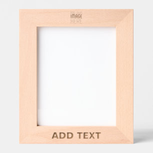 MODERN EDITABLE SIMPLE BROWN IMAGE TEXT TEMPLATE ENGRAVED FRAMES